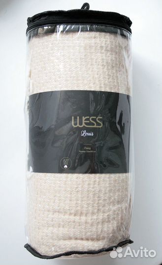 Хлопковый плед 1,5х2м Wess