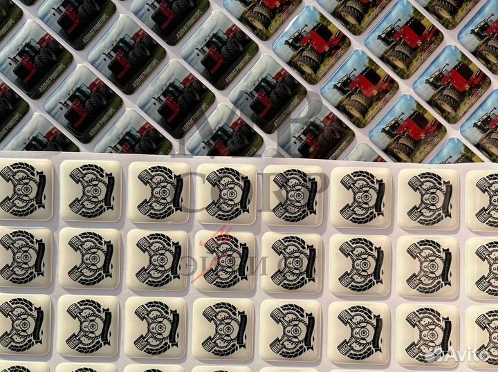 3D стикеры/наклейки со смолой/стикерпаки