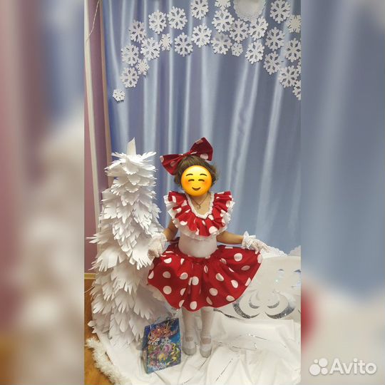 Новогодний костюм «Кукла» для девочки