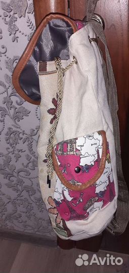 Рюкзак детский тканевый