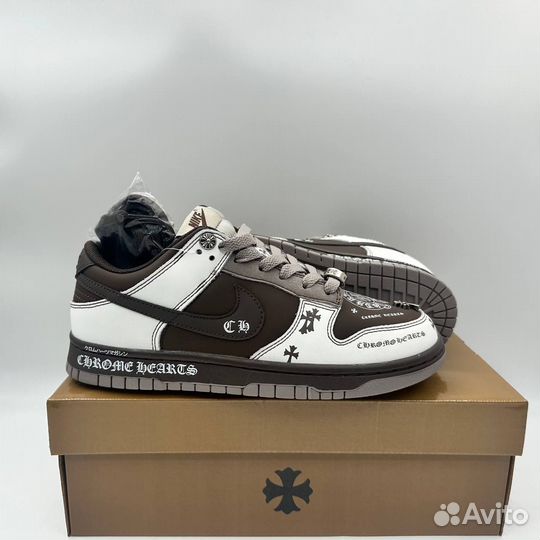 Кроссовки Nike Dunk Low Chrome Hearts 