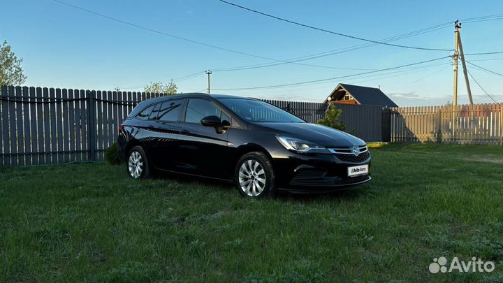 Opel Astra 1.6 AT, 2018, 130 500 км