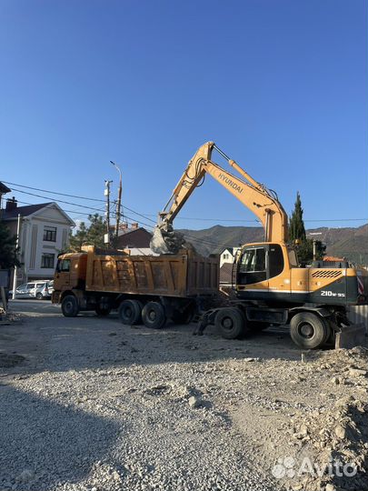 Услуги самосвалов 20м3