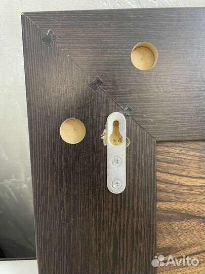 Зеркало настенное в деревянной раме 100х65