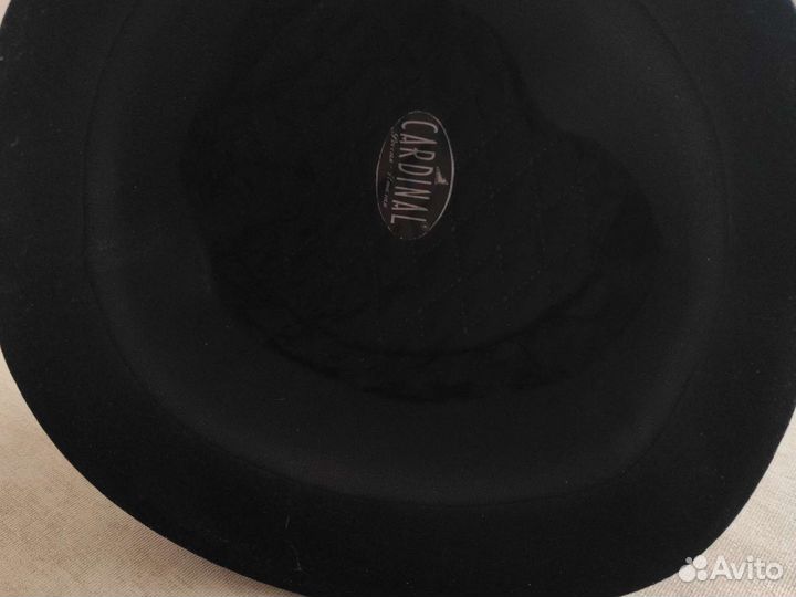 Шляпа фетровая женская