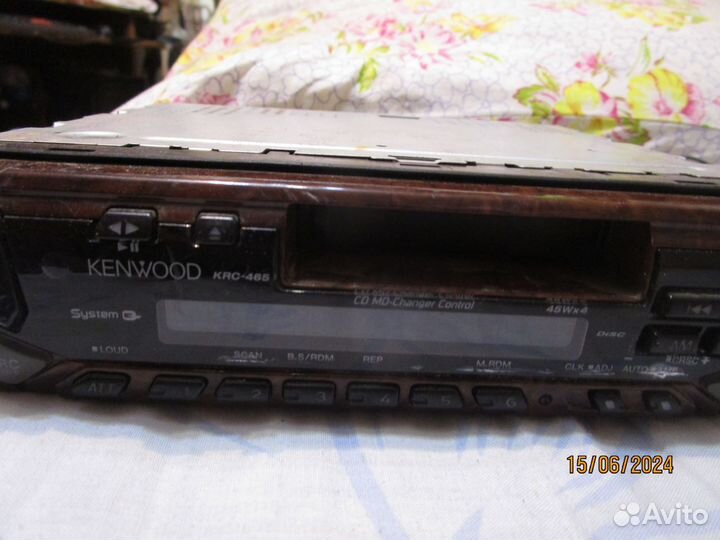 Кассетная автомагнитола kenwood