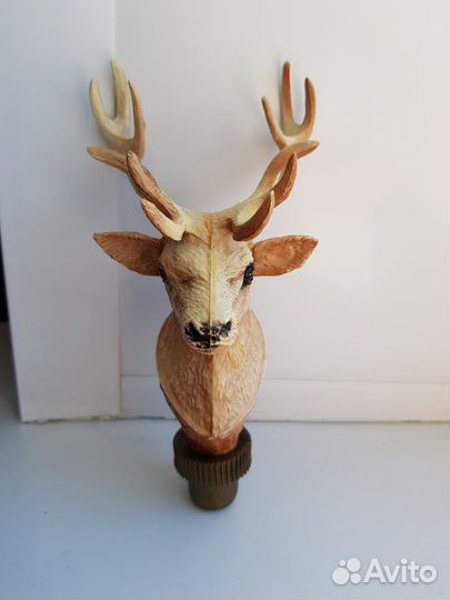 Пробка для бутылки рога оленя