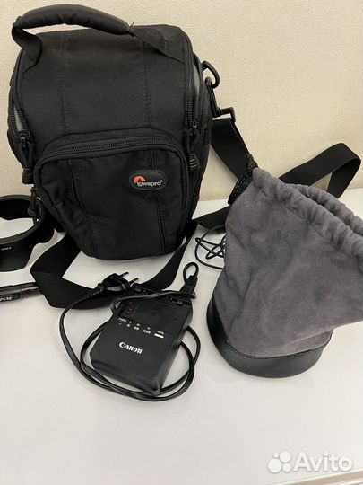 Зеркальный фотоаппарат canon 60d с 2 объективами