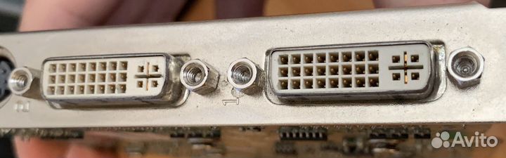 Видеокарта Nvidia Geforce 9600gt 512мб на запчасти