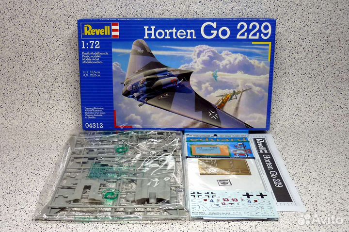 Horten Go-229, Revell 04312, 1/72 + PE