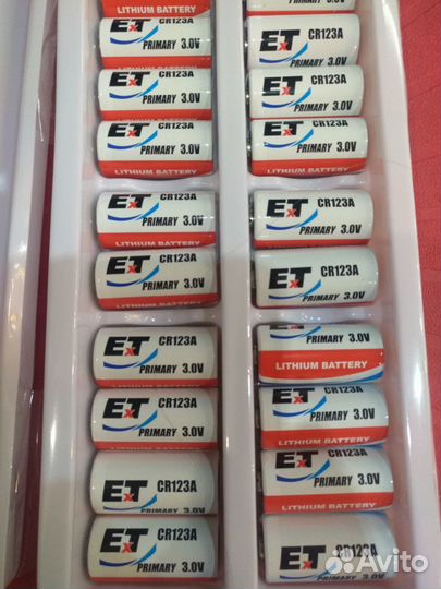 Lithium battery ET CR123 A 3V