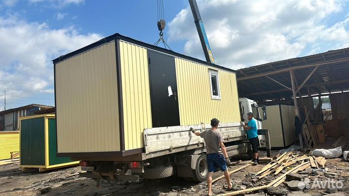 Блок контейнер с доставкой на объект уже завтра