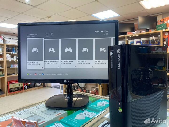 Xbox 360 500gb 22 игры