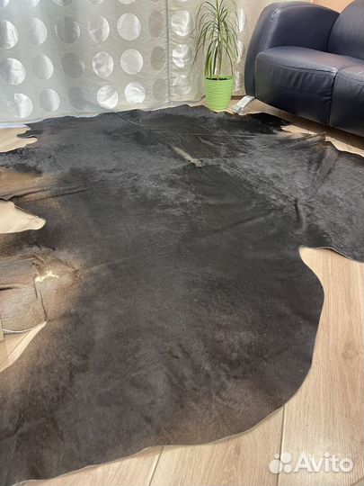 3XL шкура коровы угольный окрас