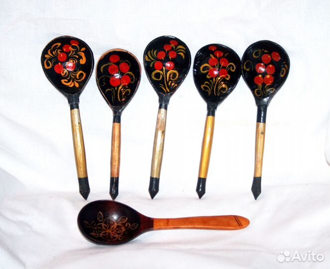 Ложки Хохломская роспись