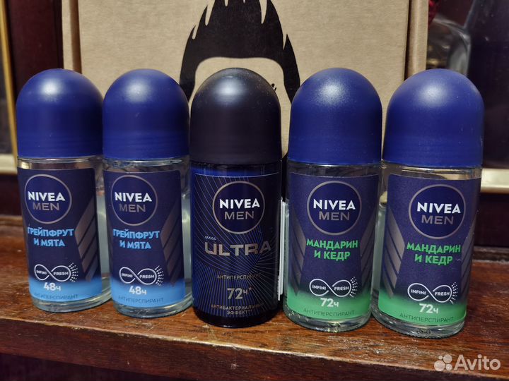 Шариковый антиперспирант nivea man