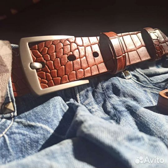 Ремень из натуральной кожи премиум