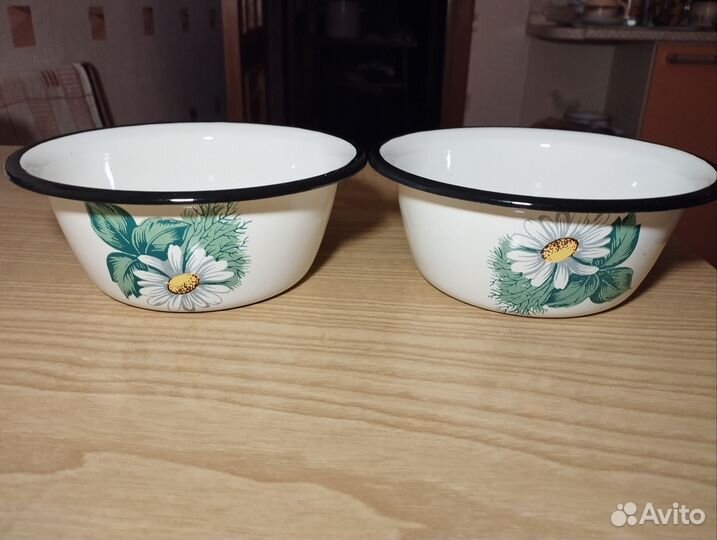 Миски эмалированные 600 мл