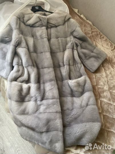 Шуба норковая из аукционного меха