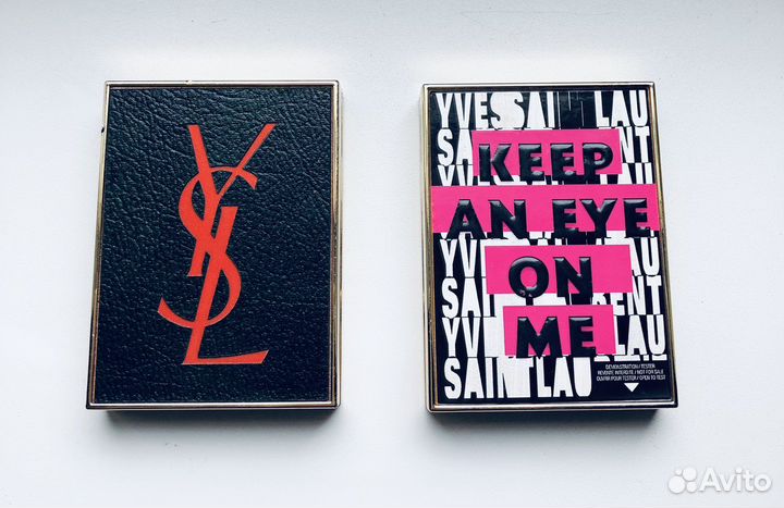 Полупустые палетки теней Yves Saint Laurent