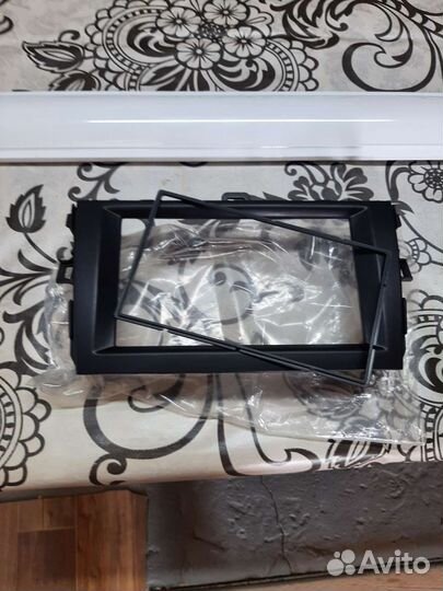 Рамка для 2 din магнитолы toyota corolla