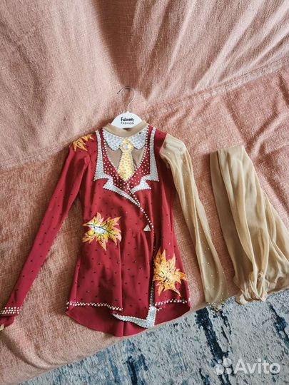 Купальник платье для гимнастики р. 122-128 (10шт)