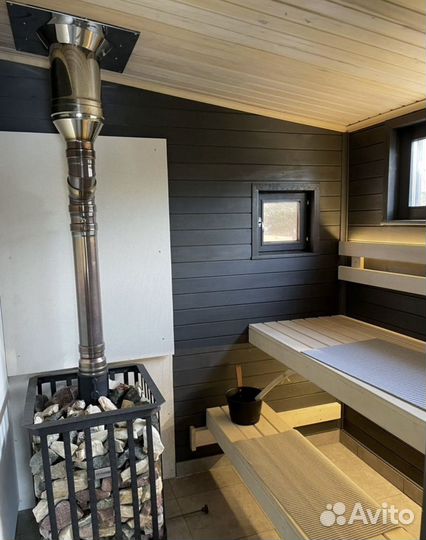 Баня модульная каркасная