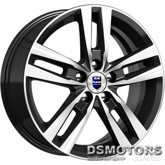 Диски Rassvet 6.5/16 5x100 ET38 d67.1 алмаз чёрный