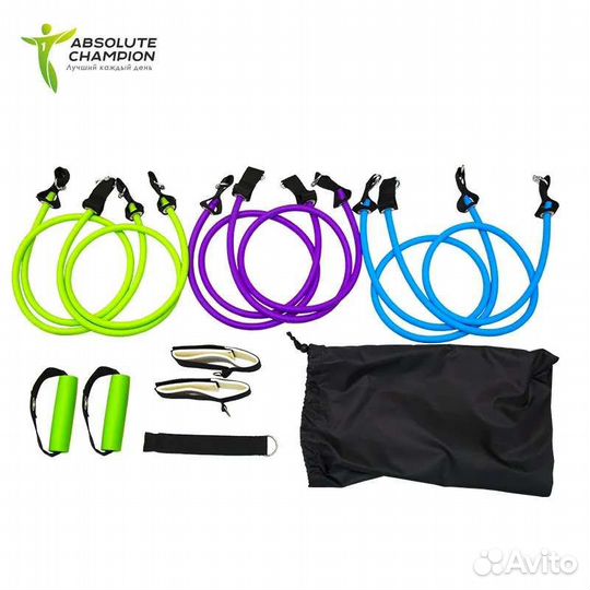 Набор трубчатых эспандеров Absolute Champion