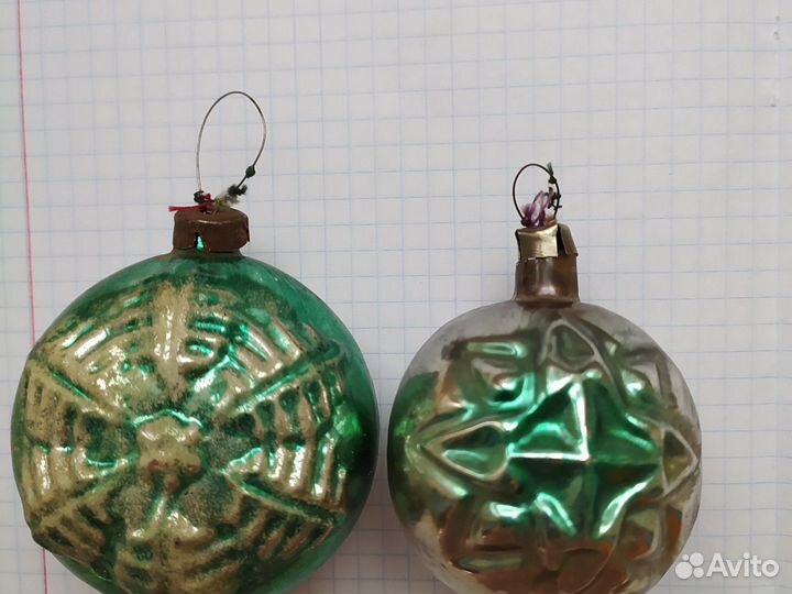 Елочные игрушки СССР