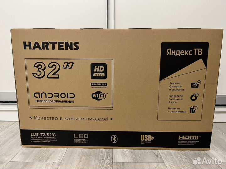 Телевизор Hartens 32 (Новый) Android