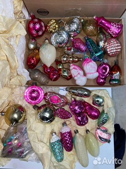 Новогодние Игрушки СССР советские