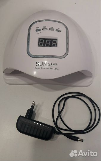 Лампа для сушки ногтей SUN X5 MAX