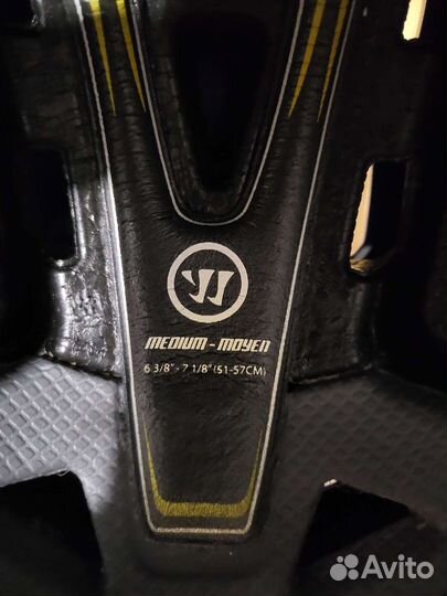 Хоккейный шлем Warrior с визором