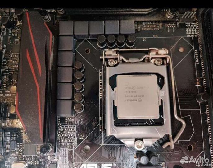 Комплект intel core i7 6700k +16gb+мать