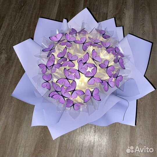 Букет из бабочек