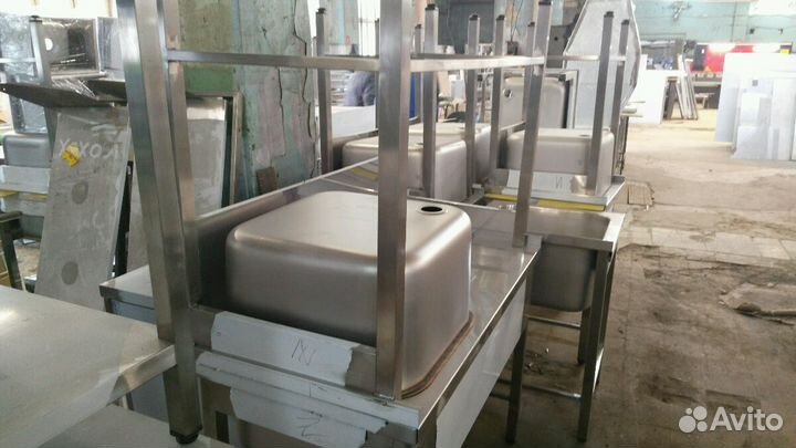 Цельнотянутые мойки