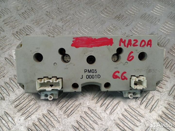 Блок управления печкой Mazda Mazda 6 GG