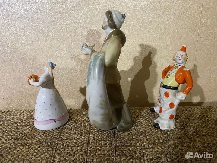 Фарфоровые статуэтки СССР. фарфор СССР