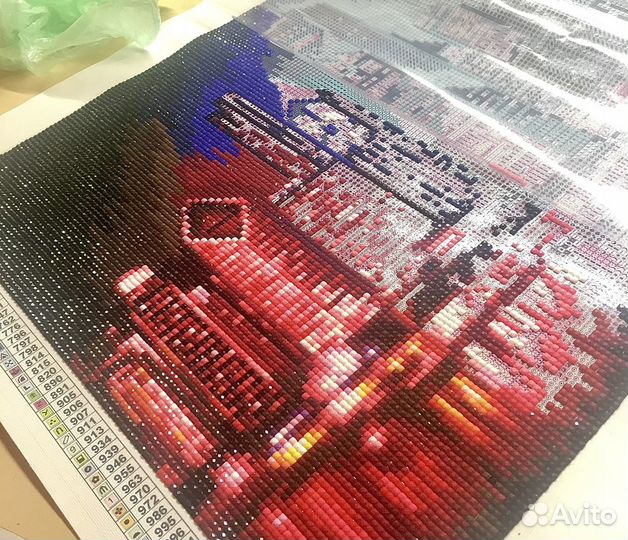 Картина стразами