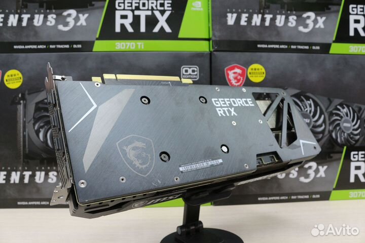 Видеокарта MSI RTX 3070Ti ventus 3X 8Gb 256Bit