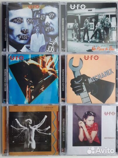 CD диски UFO, Michael Schenker Group