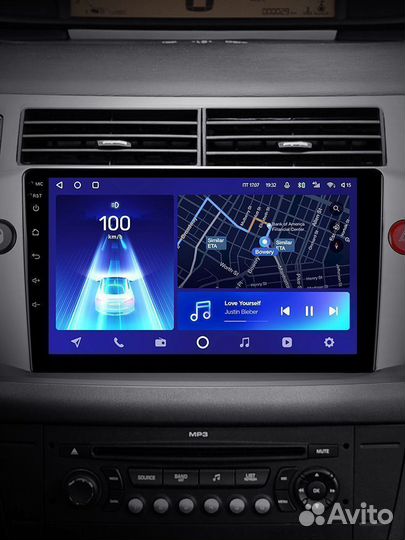 Магнитола Teyes X1 Citroen C4 2004 - 2014