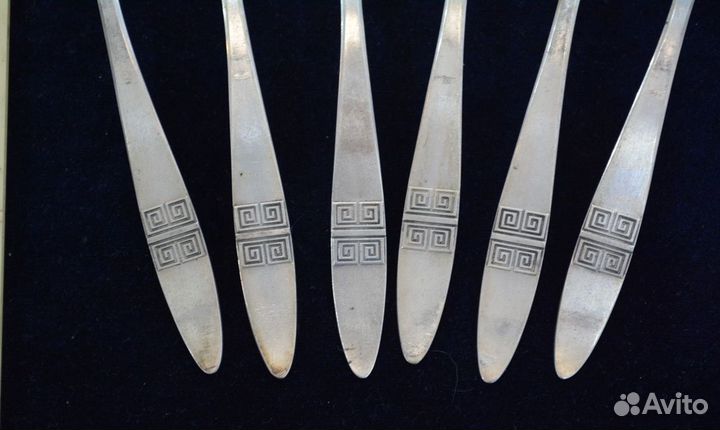 Серебряные чайные ложки- 916. звезда