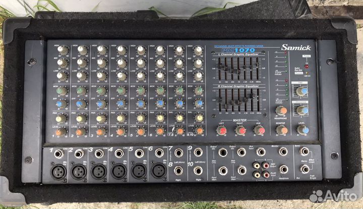 Микшерный пульт+усилитель Samick PM 1070
