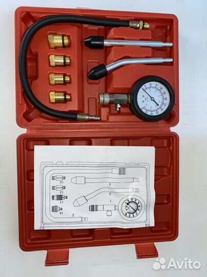 Манометр компрессометр