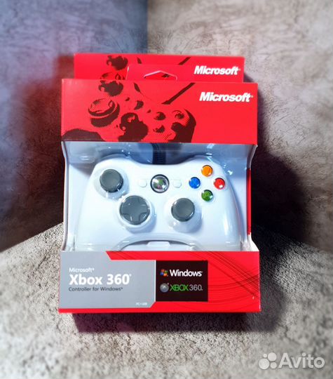 Геймпад xbox 360 проводной