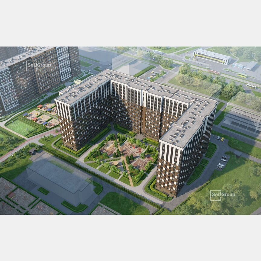 Квартира-студия, 24,3 м², 18/18 эт.