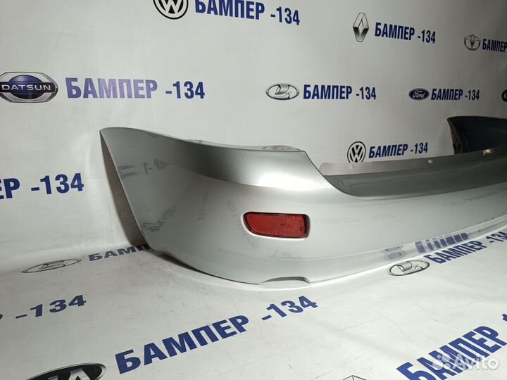 Бампер задний Лада калина 1 универсал серебристый