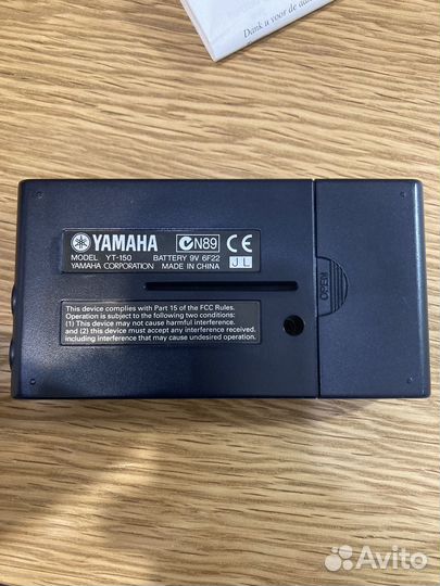 Тюнер гитарный Yamaha YT-150